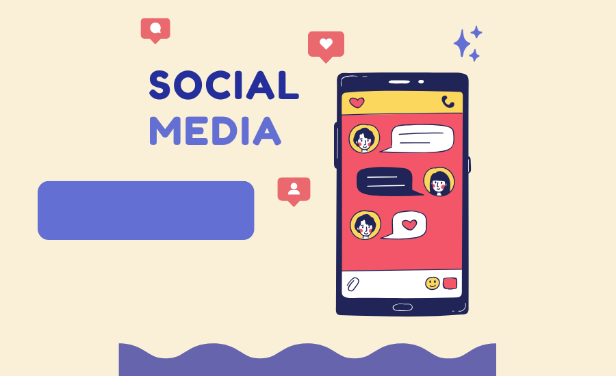 Add a heading social media